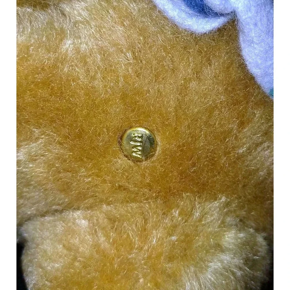 R. John Wright 1983 Holiday Winnie the Pooh Mohair LE 14.5